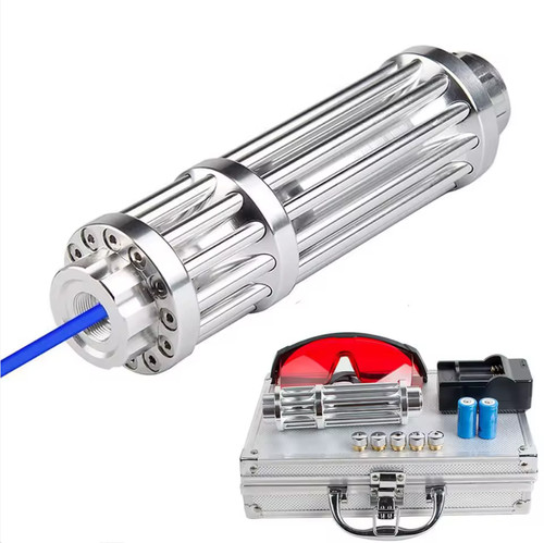 Puntatore laser blu potente - blu,