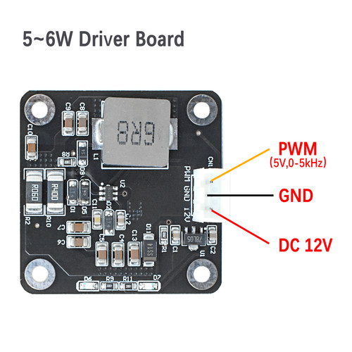 Scheda driver laser - 5w, 6w