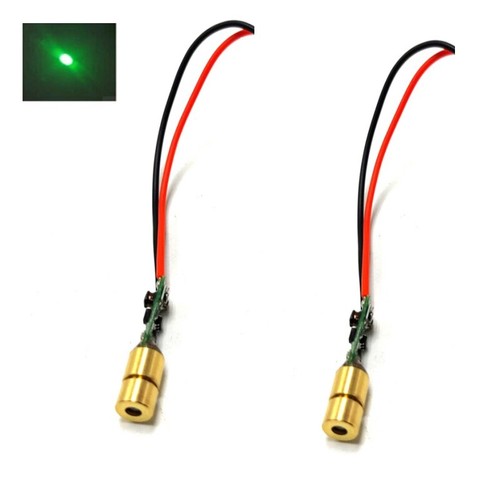 2pcs mini dot 515nm 520nm - 2pcs,
