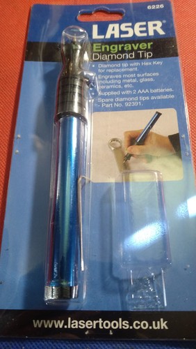 Incisore punta diamantata - , a