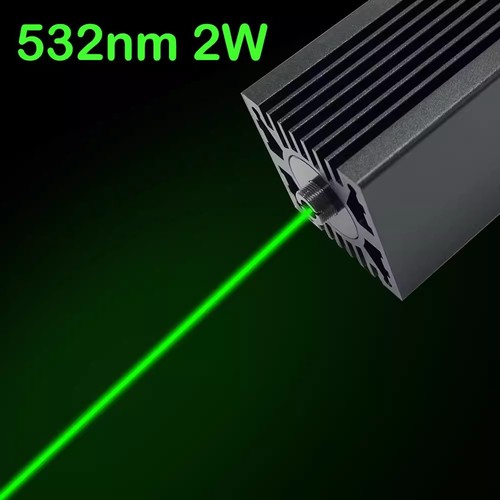 Modulo laser luce verde 532nm